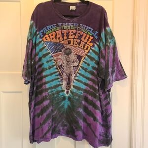Rare Vintage 4X Grateful Dead Deep Purple Cotton Shirt